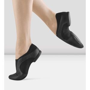 Bloch Flow Black Leather Jazz Shoes - size 8.5